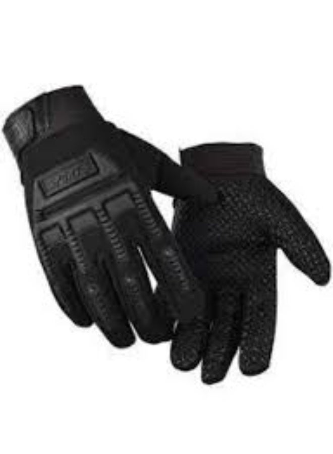 Imported full-finger grip gloves with strong knuckle protection. Breathable, anti-slip design for better control while riding. Suitable for motorcycles and scooters - Image 4